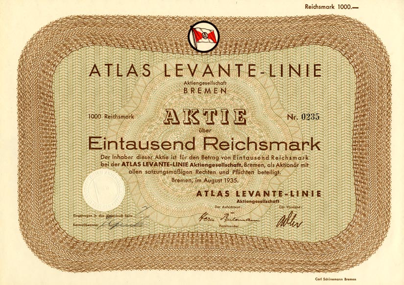 Atlas Levante-Linie