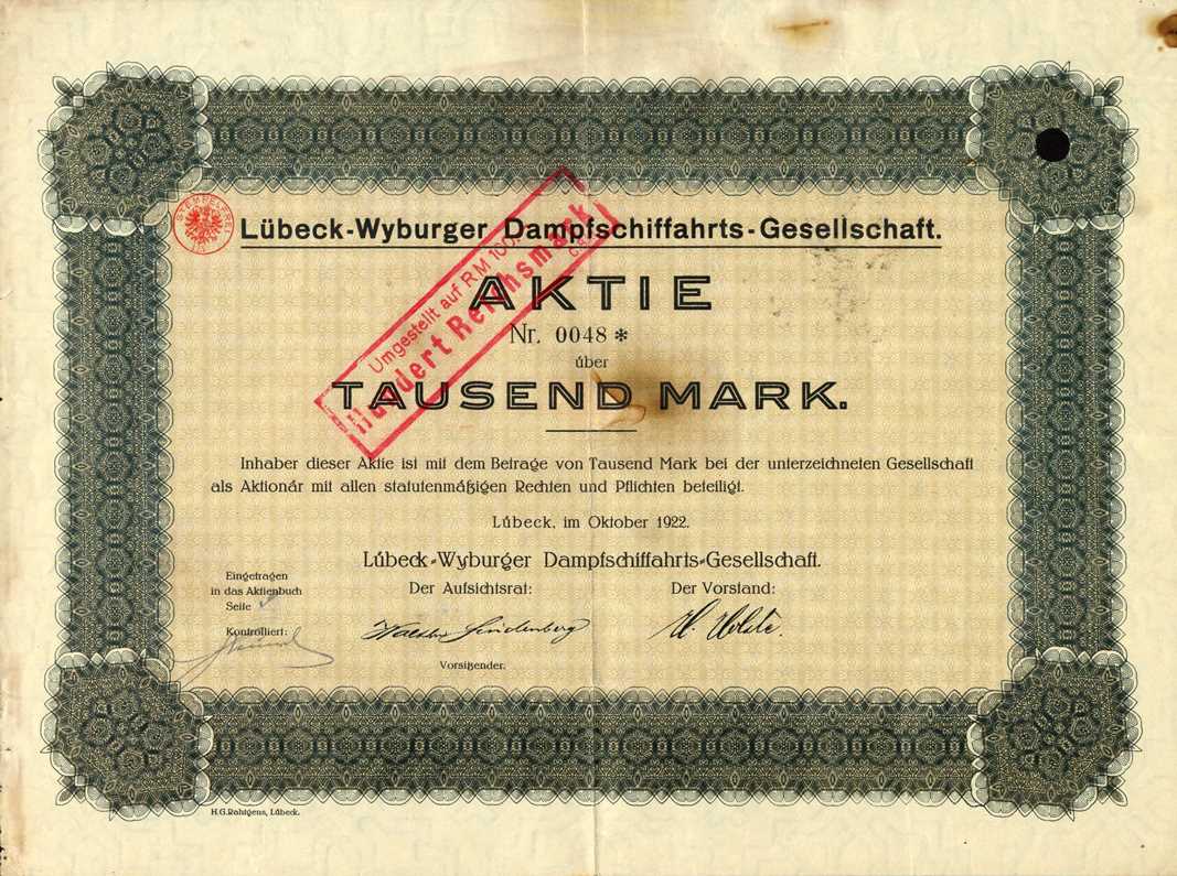 Lbeck-Wyburger Dampfschiffahrts-Gesellschaft