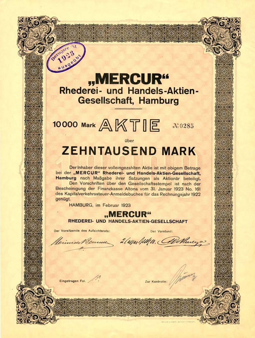 Mercur Rhederei- und Handels-AG