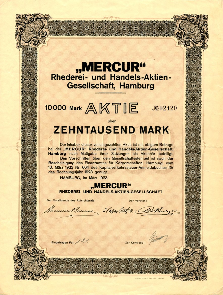 Mercur Rhederei- und Handels-AG